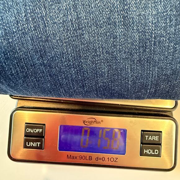 Elliott & Vine Boho Western Flare Jeans Sz 10 Fringe Hem Stretch Denim - Picture 11 of 11